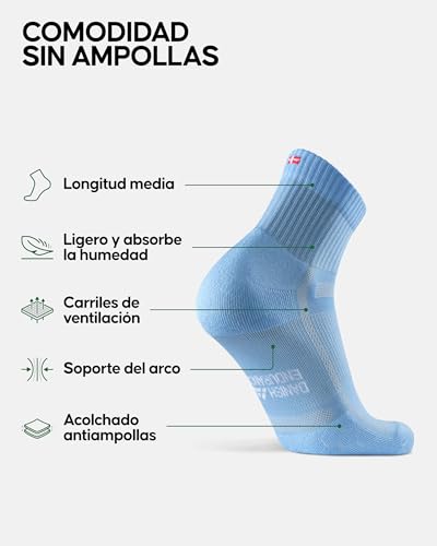 Thumbnail 1 de DANISH ENDURANCE Calcetines de running antiampollas (5 pares) unisex, 39-42