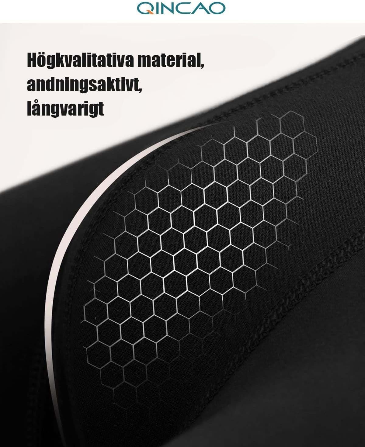 Detalle de QINCAO boxershorts för herr, 6-pack i bomull utan skavande lappar, S–4XL