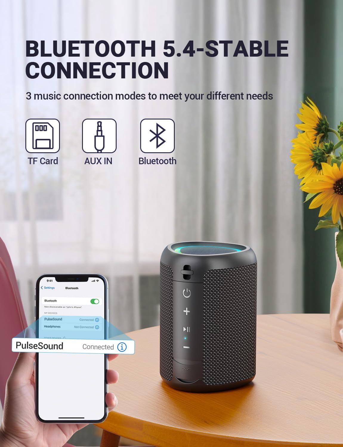 Detalle de UOHHBOE Portable Speaker 20W 📢