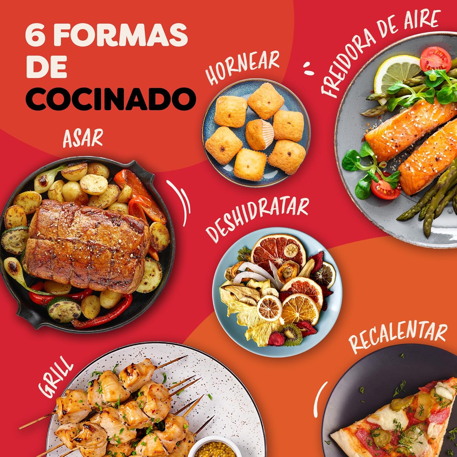 Thumbnail 4 de Instant Pot Versazone Dual Freidora de Aire 8,5 L Negra 🍟