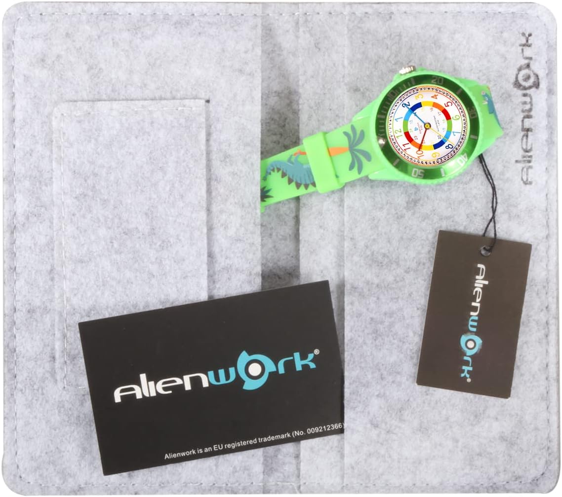 Thumbnail 5 de Alienwork Montre Pédagogique Kids – Apprendre l’Heure, Résistante à l’Eau 5 ATM