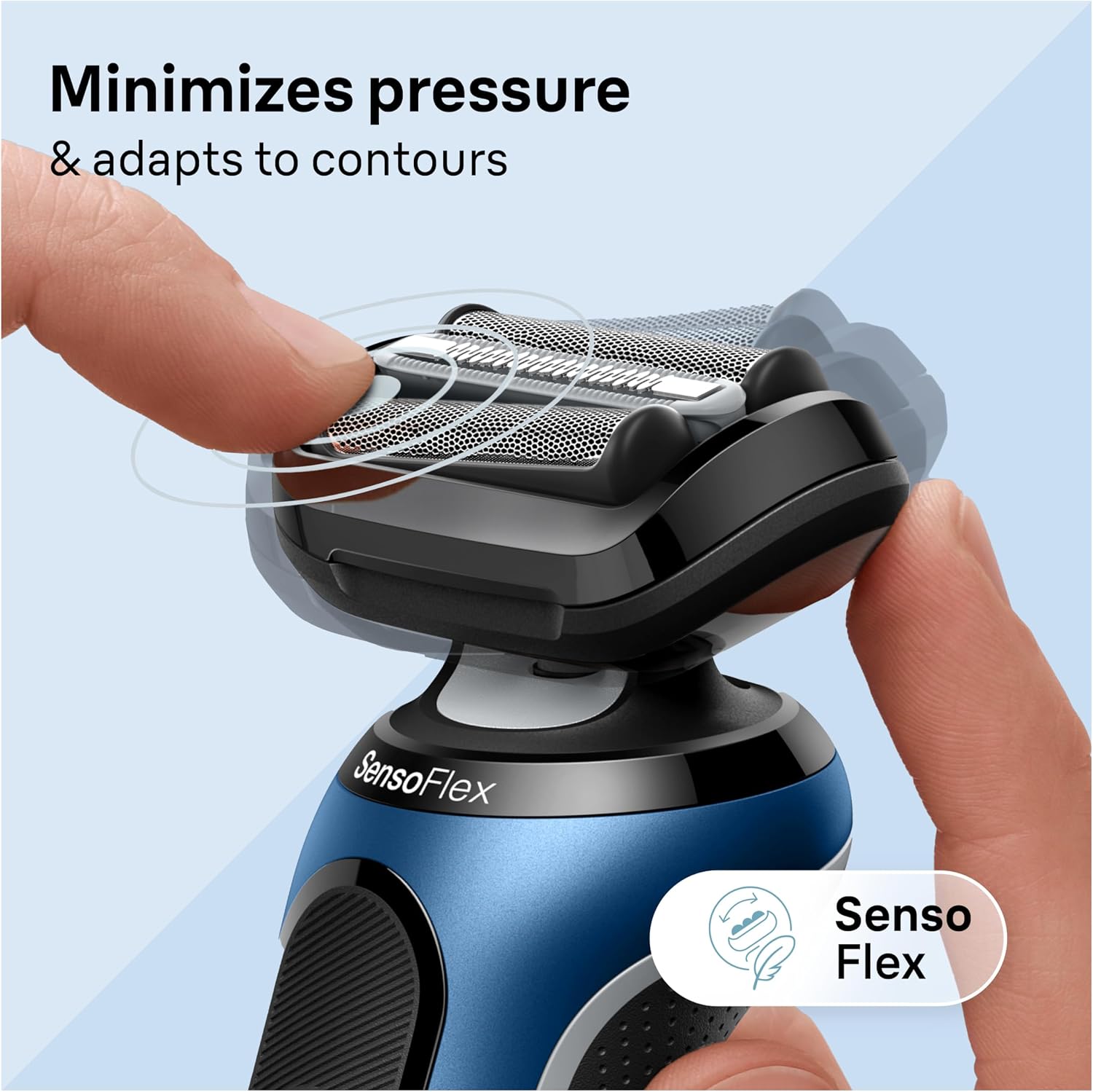 Detalle 2 de Braun Series 6 62-B7200cc Electric Shaver, Wet/Dry with Precision Trimmer