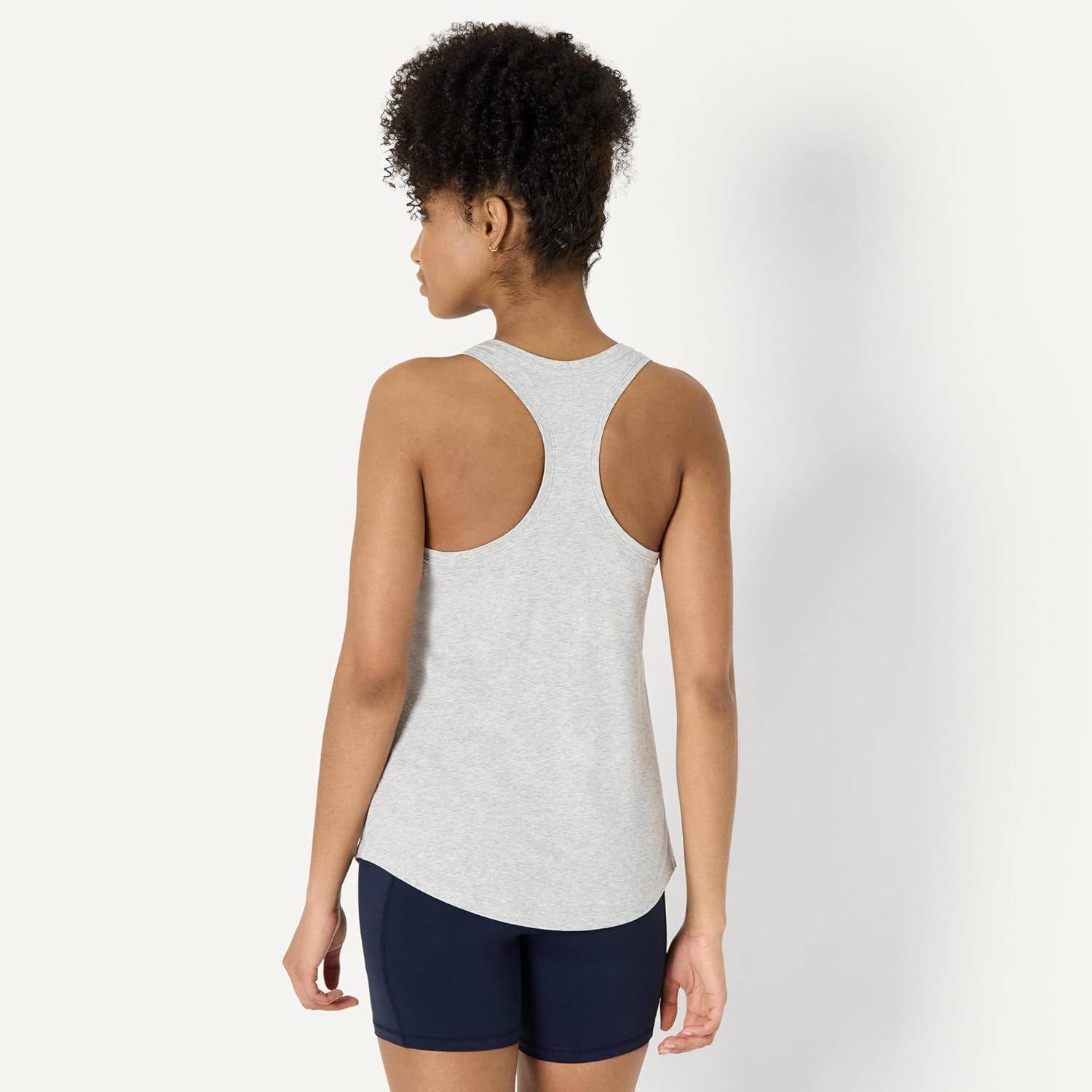 Thumbnail 1 de Amazon Essentials Women’s Active Soft Cotton Scoop Neck Racerback Yoga Tank (Relaxed Fit)