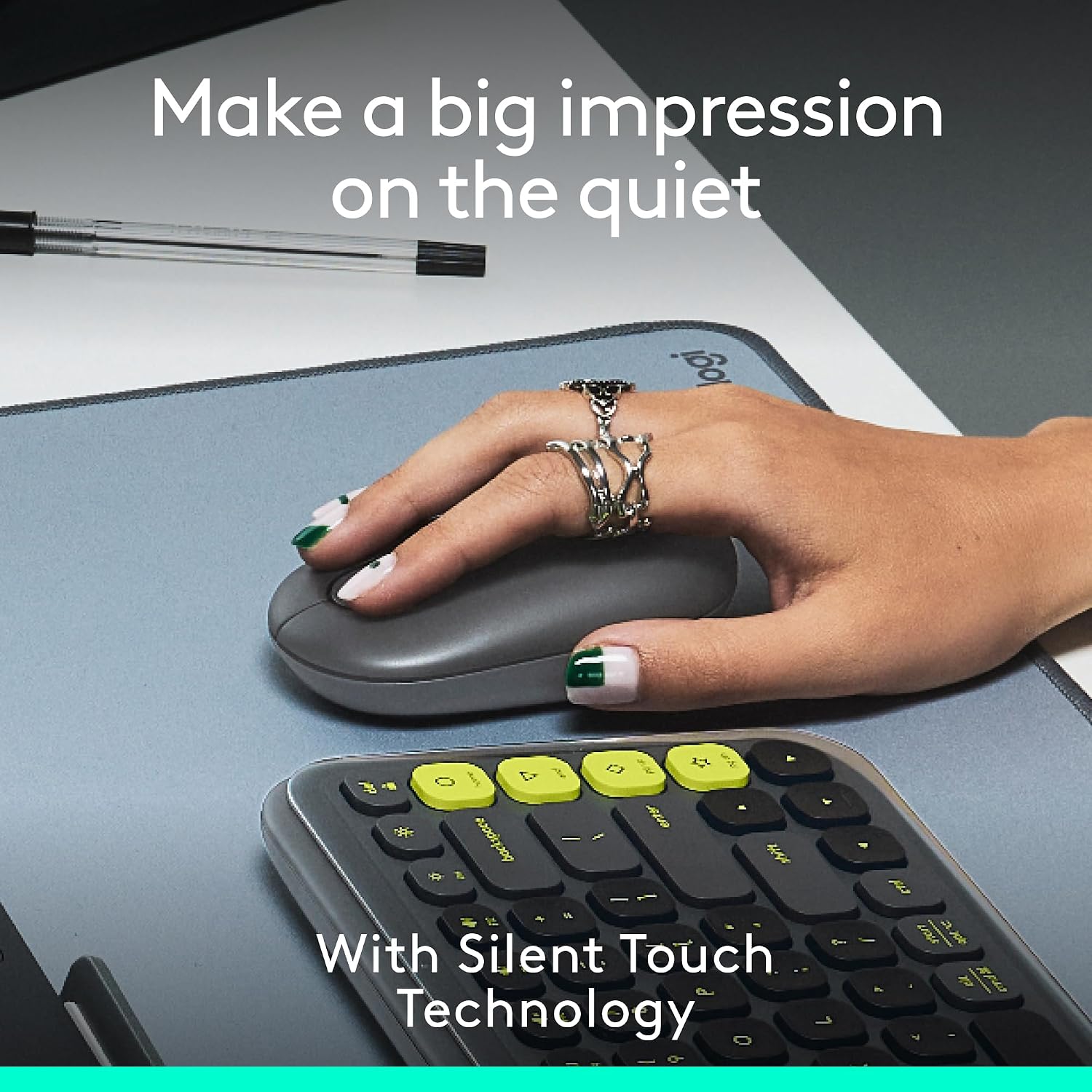 Thumbnail 5 de Logitech POP Mouse Compact wireless mouse for 3 devices