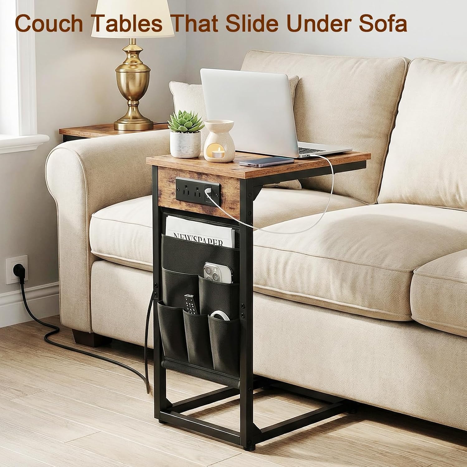 Detalle de AMHANCIBLE C-Shaped End Table