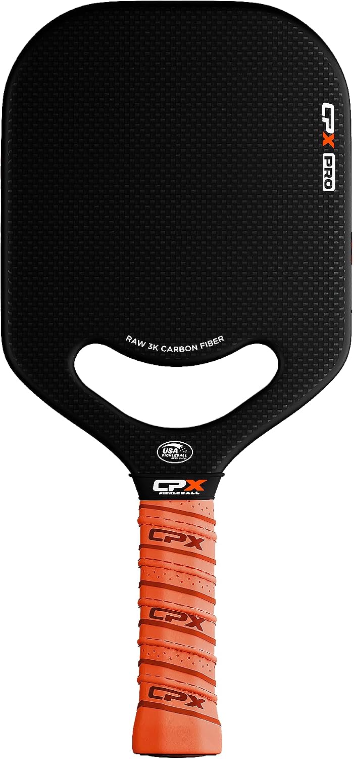 Detalle de CPX Pickleball CPX Pro Carbon Fiber Paddle, Honeycomb Core, Edgeless Design
