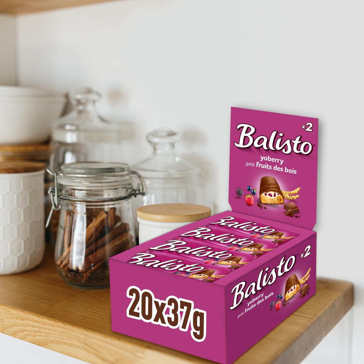 Thumbnail 4 de Balisto Yoberry Schokoriegel 740g 🍫