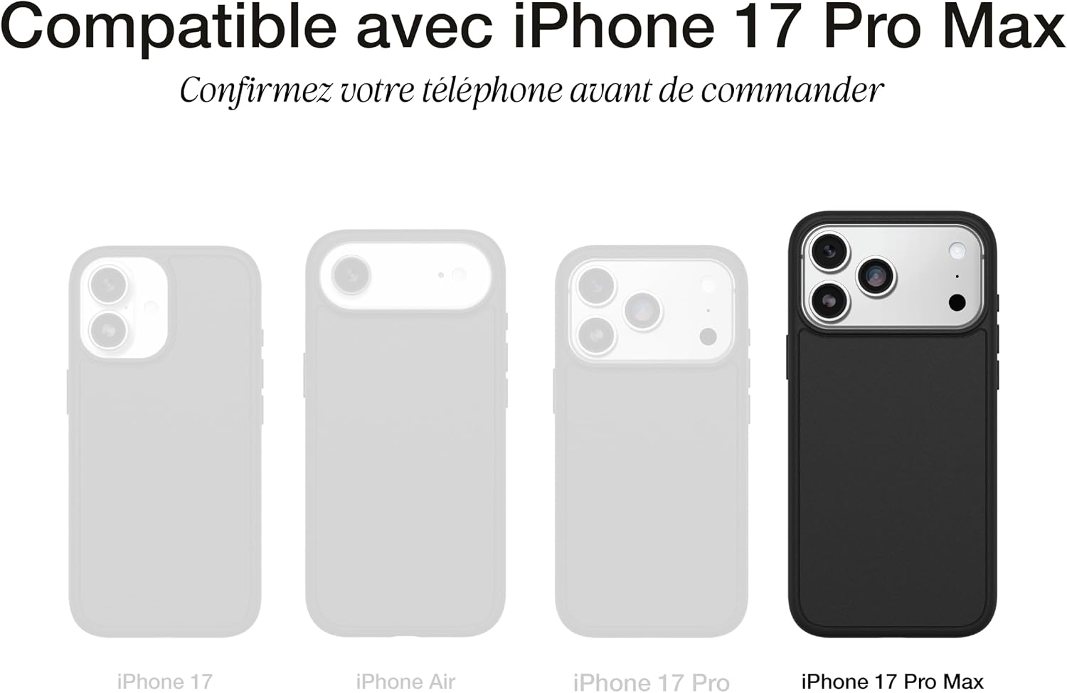 Thumbnail 5 de OtterBox Coque Commuter Series MagSafe iPhone 17 Pro Max Bleu