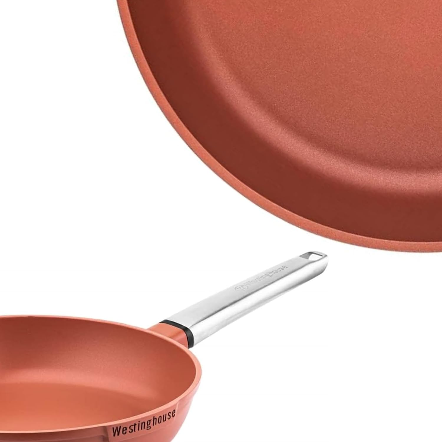 Thumbnail 1 de Westinghouse PERFORMANCE SERIES WCFP0095024OR – poêle à frire 24 cm à revêtement Cool Touch, poignée inox (rouge)