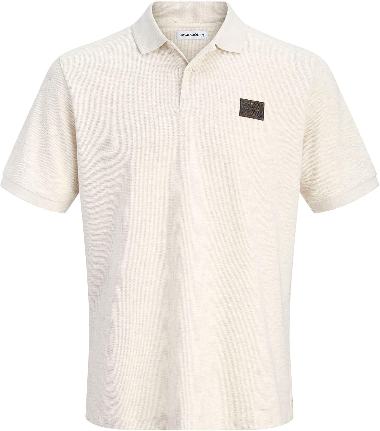 Detalle de Jack & Jones JJDAYTONA Polo SS SN: polo uomo con colletto classico e taglio normale