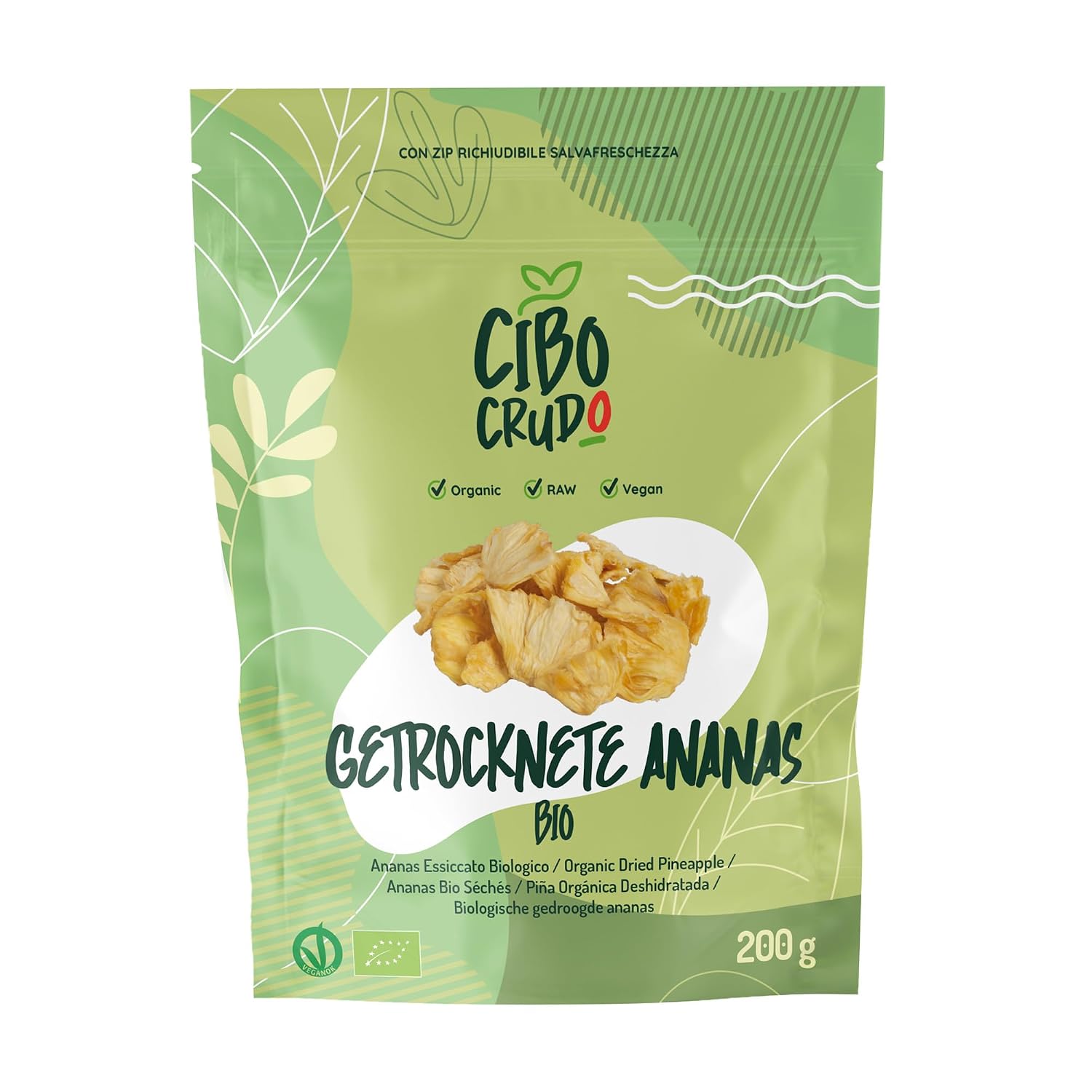 Detalle de Sultaninen Bio Ungeschwefelt – 250 g: Roh, vegan und ohne Zuckerzusatz