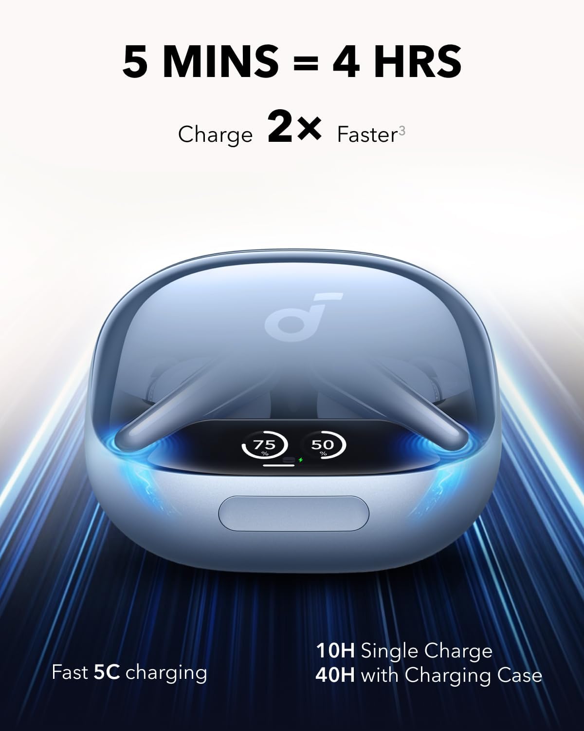 Thumbnail 4 de Soundcore Liberty 4 Pro noise-cancelling earbuds