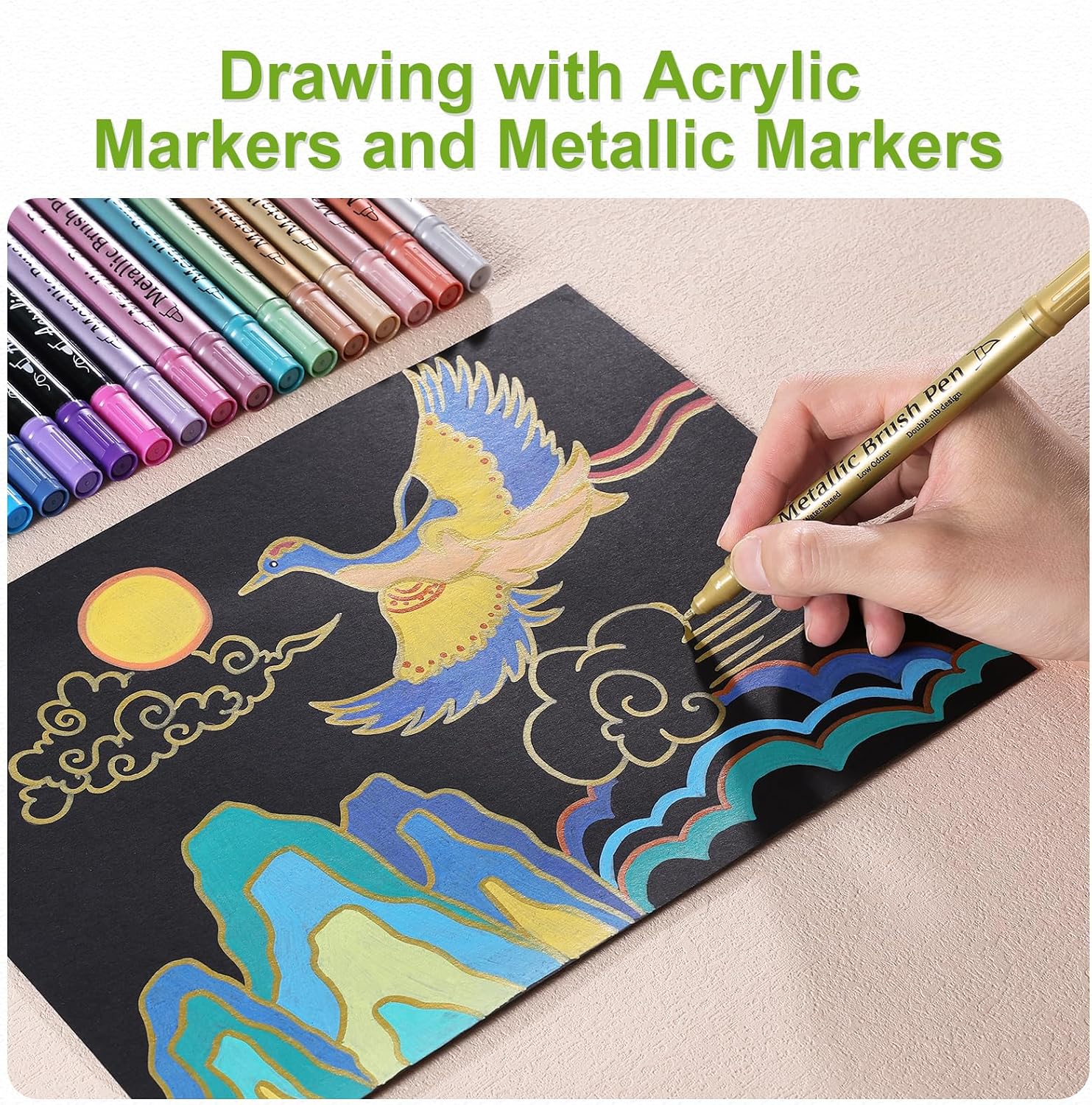Thumbnail 3 de Paint Markers 48-Pack