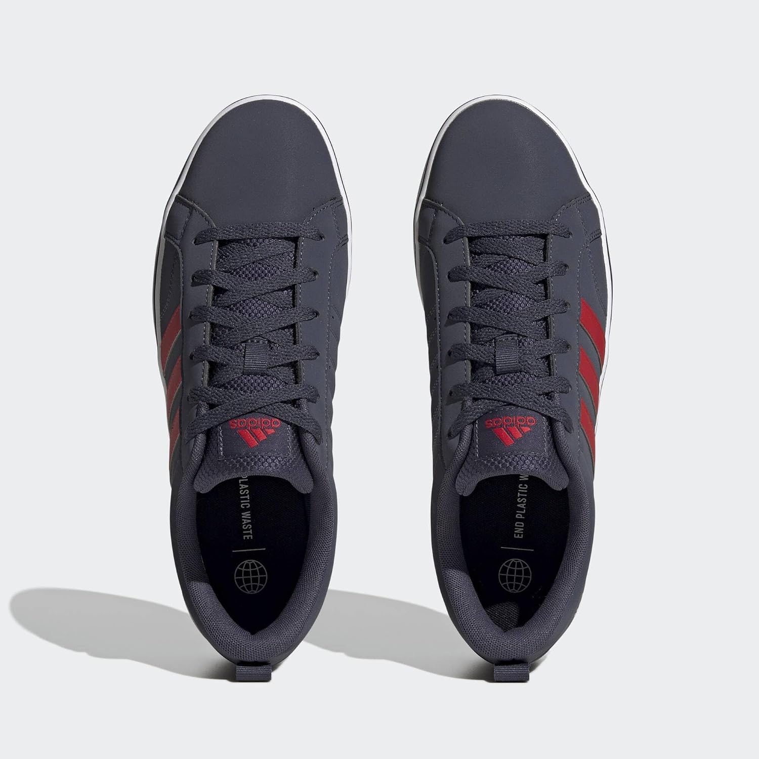 Thumbnail 4 de adidas Unisex VS Pace 2.0 Shoes - Shadow Navy / Scarlet / Cloud White (UK 10)