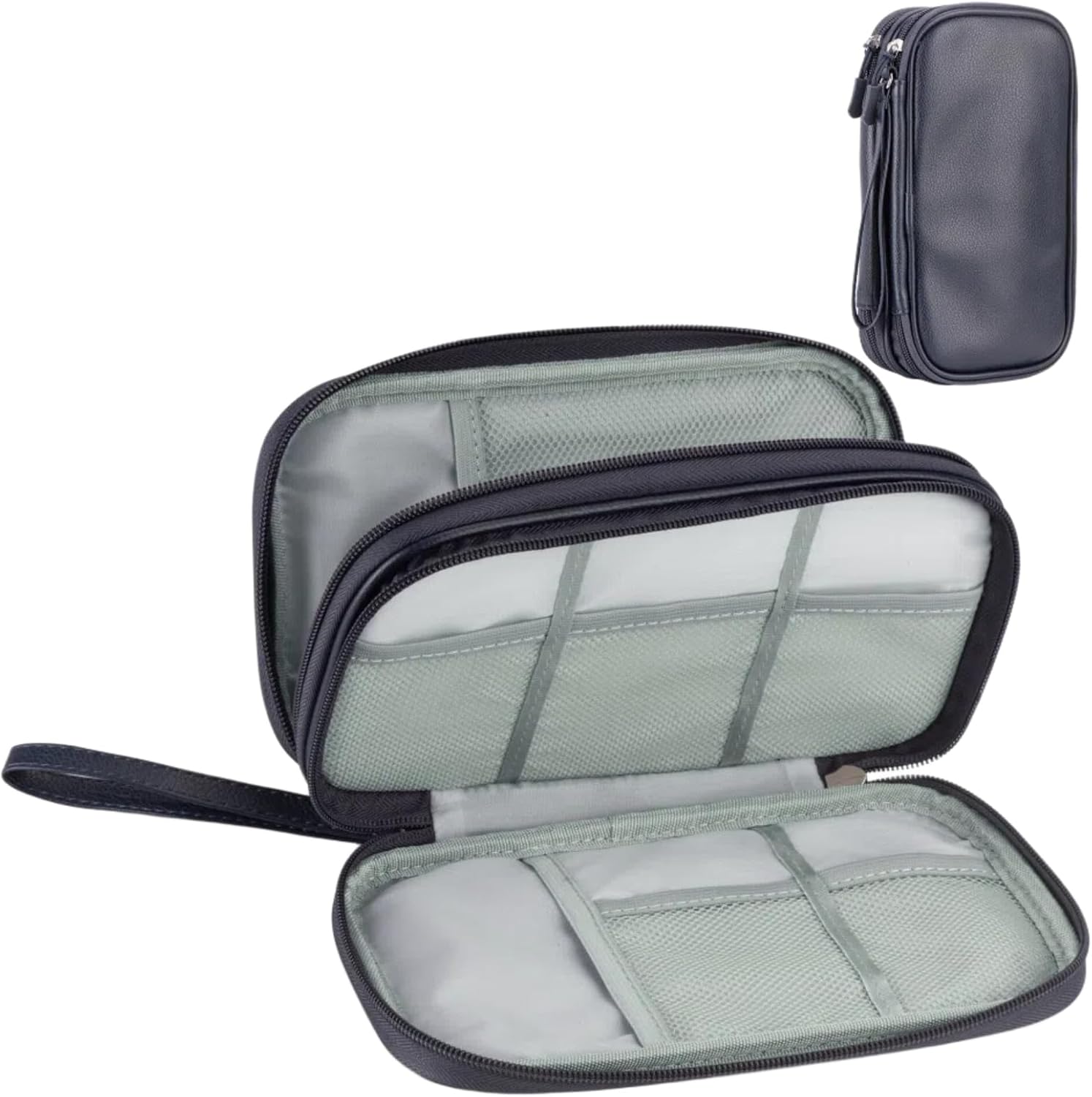 Detalle de Arae PU Leather Travel Electronic Organizer 8.3