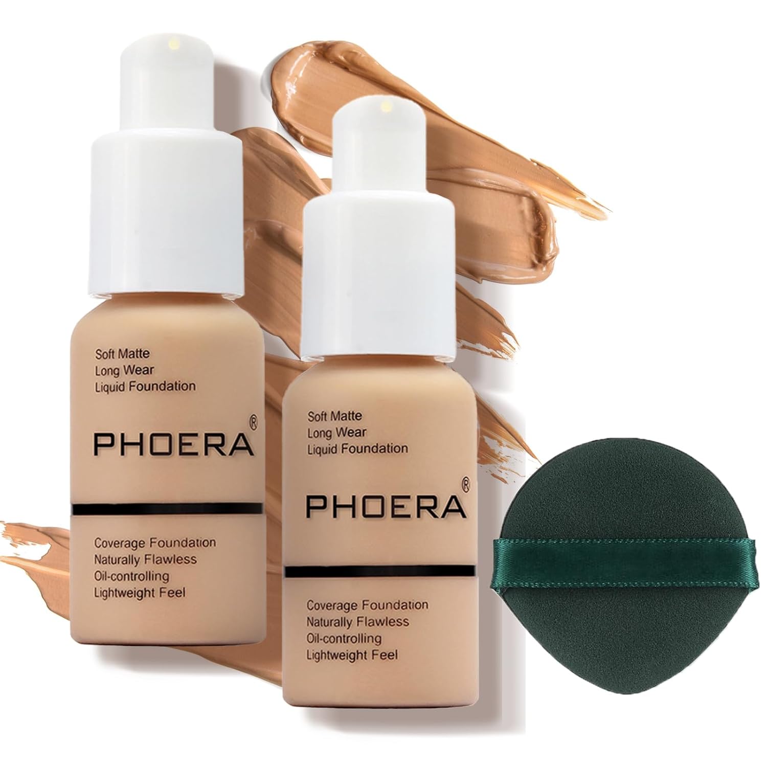 Detalle de PHOERA Foundation Full Coverage