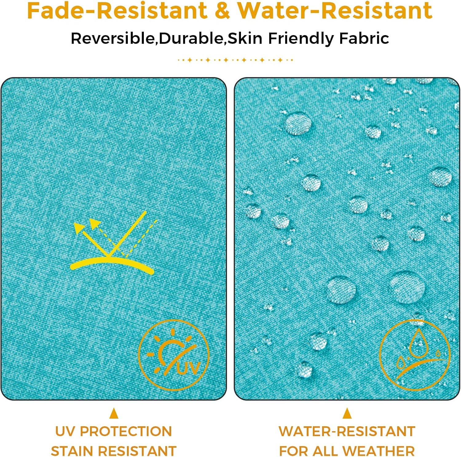 Detalle 2 de FUNHOME Outdoor Bench Cushion Cover Polyester