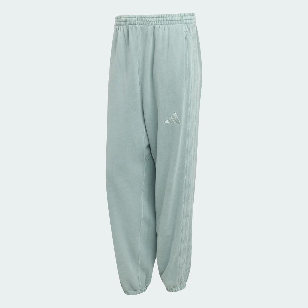Detalle 2 de Pantalón holgado de felpa efecto lavado ALL SZN de Adidas