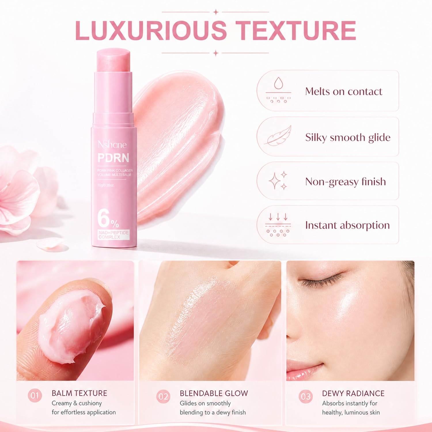 Detalle de Nshcne PDRN Balm 2-Piece Set