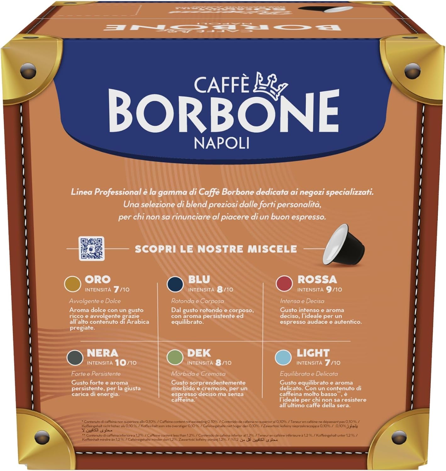 Thumbnail 5 de CAFFÈ BORBONE Respresso Miscela Blu - Confezione da 50 Capsule, compatibile Nespresso domestico