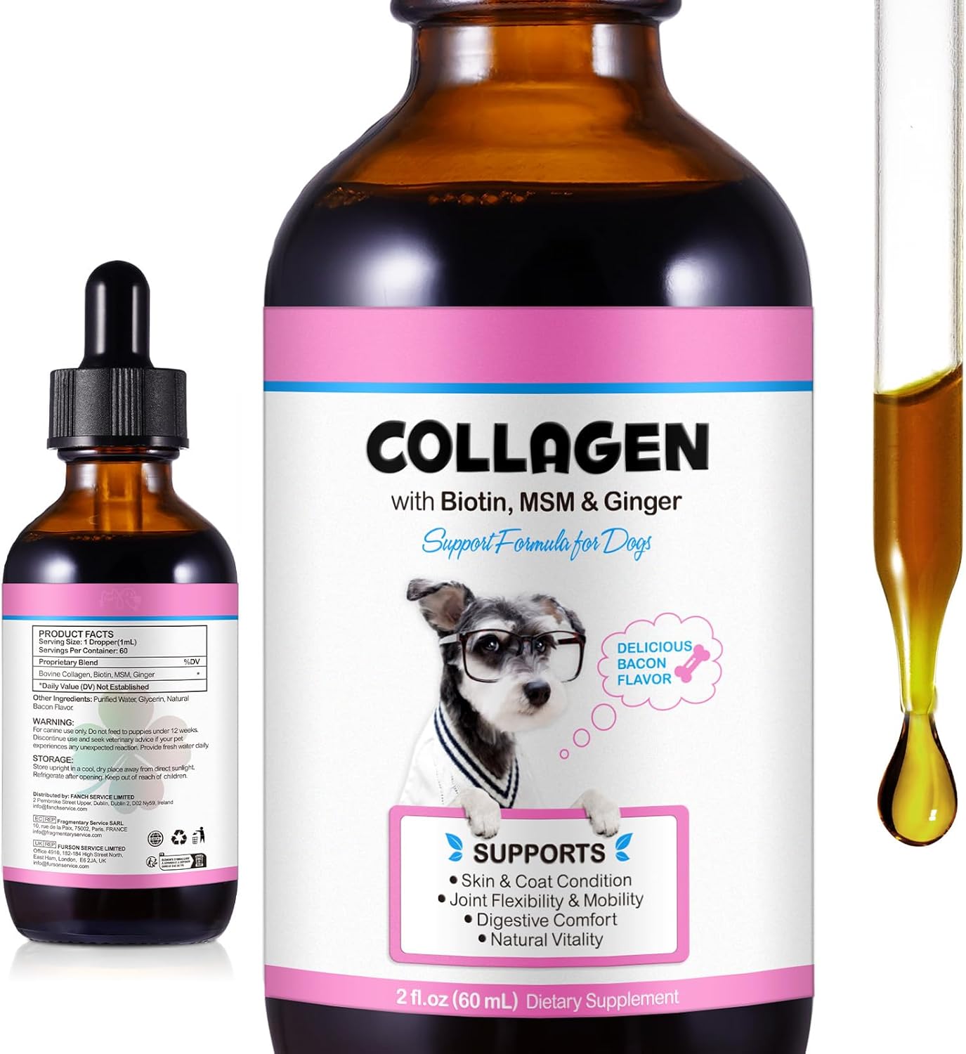 Detalle de Collagene per cani 60 ml
