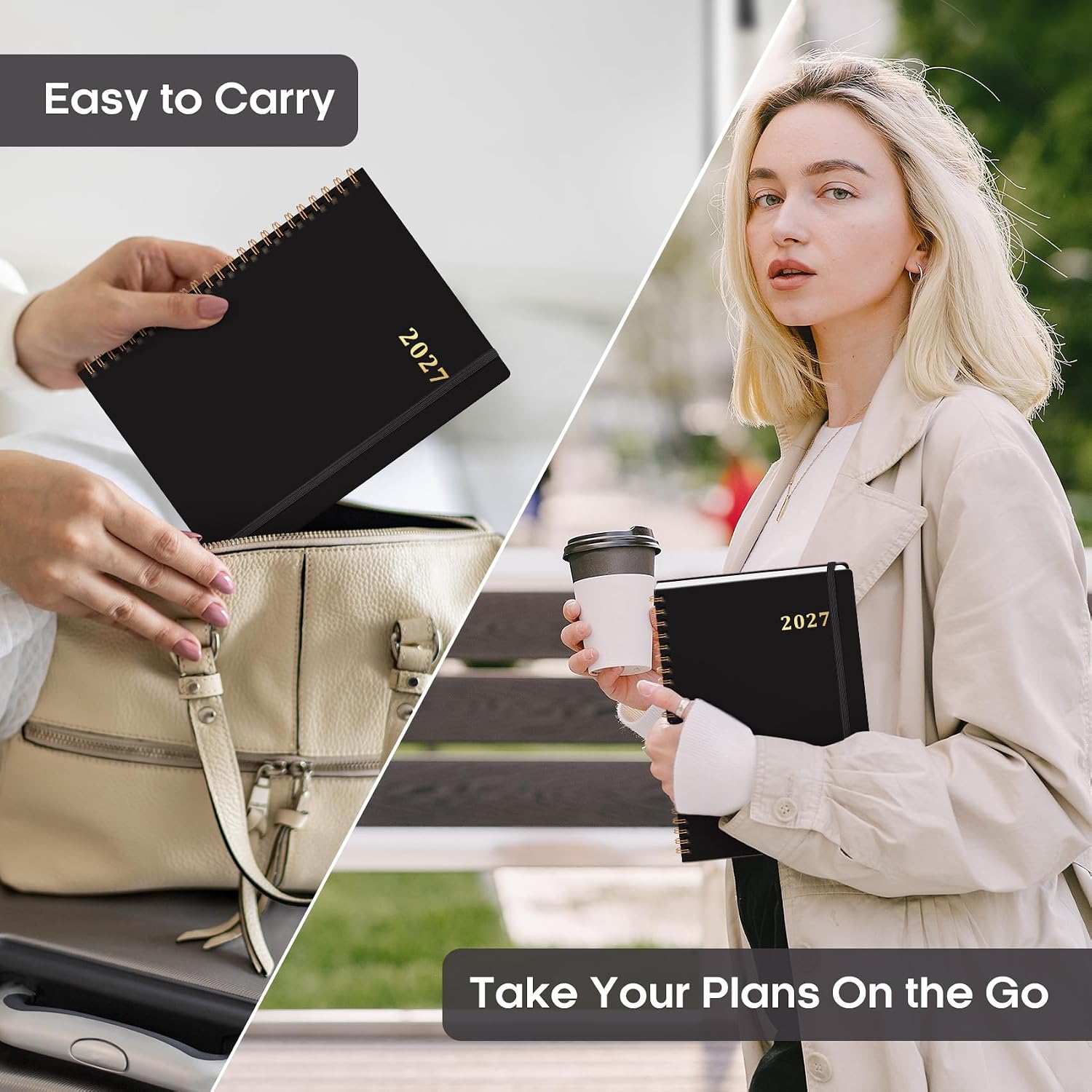 Thumbnail 6 de JEJEGO J003-2627-A5-C 2027 Planner, A5 Weekly & Monthly Hardcover