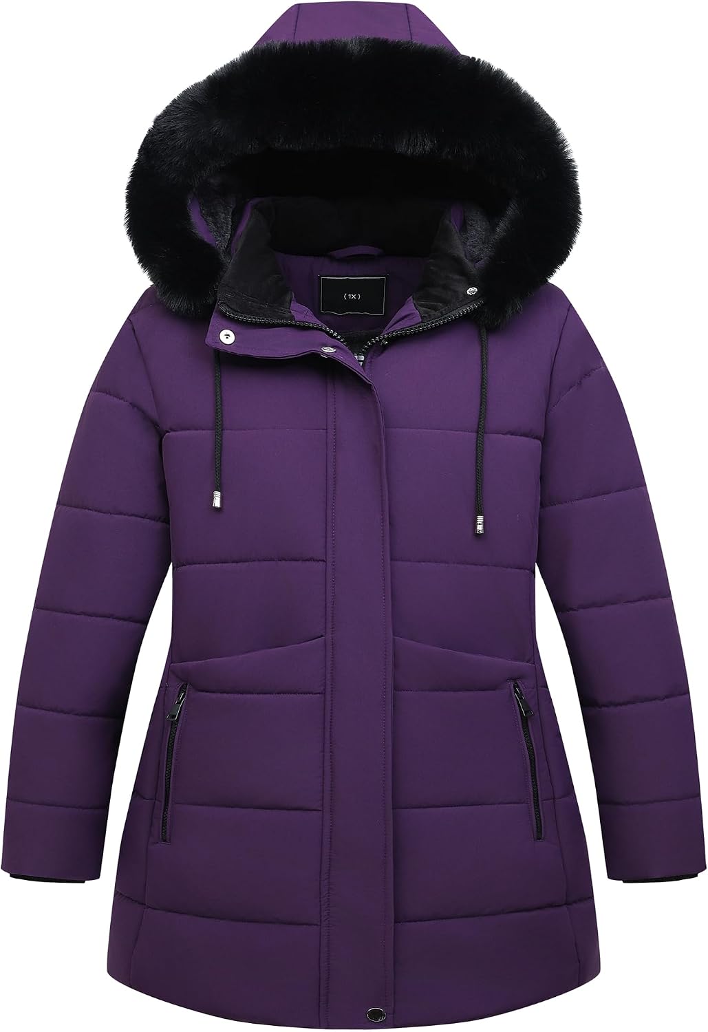 Thumbnail 4 de Pefflarge Women's Plus Size Winter Parka Coat