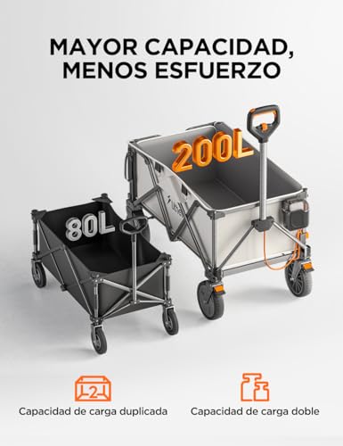 Thumbnail 2 de Litheli Carretilla eléctrica plegable con neumáticos 20 cm🚗