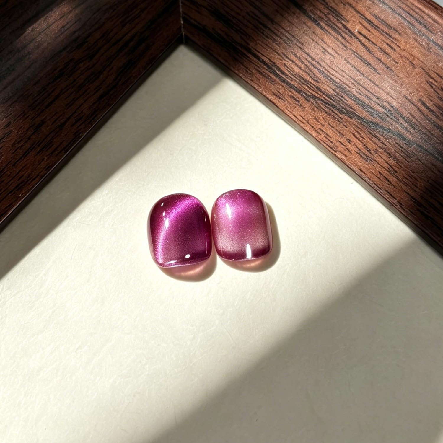 Thumbnail 6 de Senvenski Gelatina Vetri Cat Eye: Smalto Semipermanente 15ML con Bacchetta Magnetica (Occhi di Gatto) – Rosa Fucsia