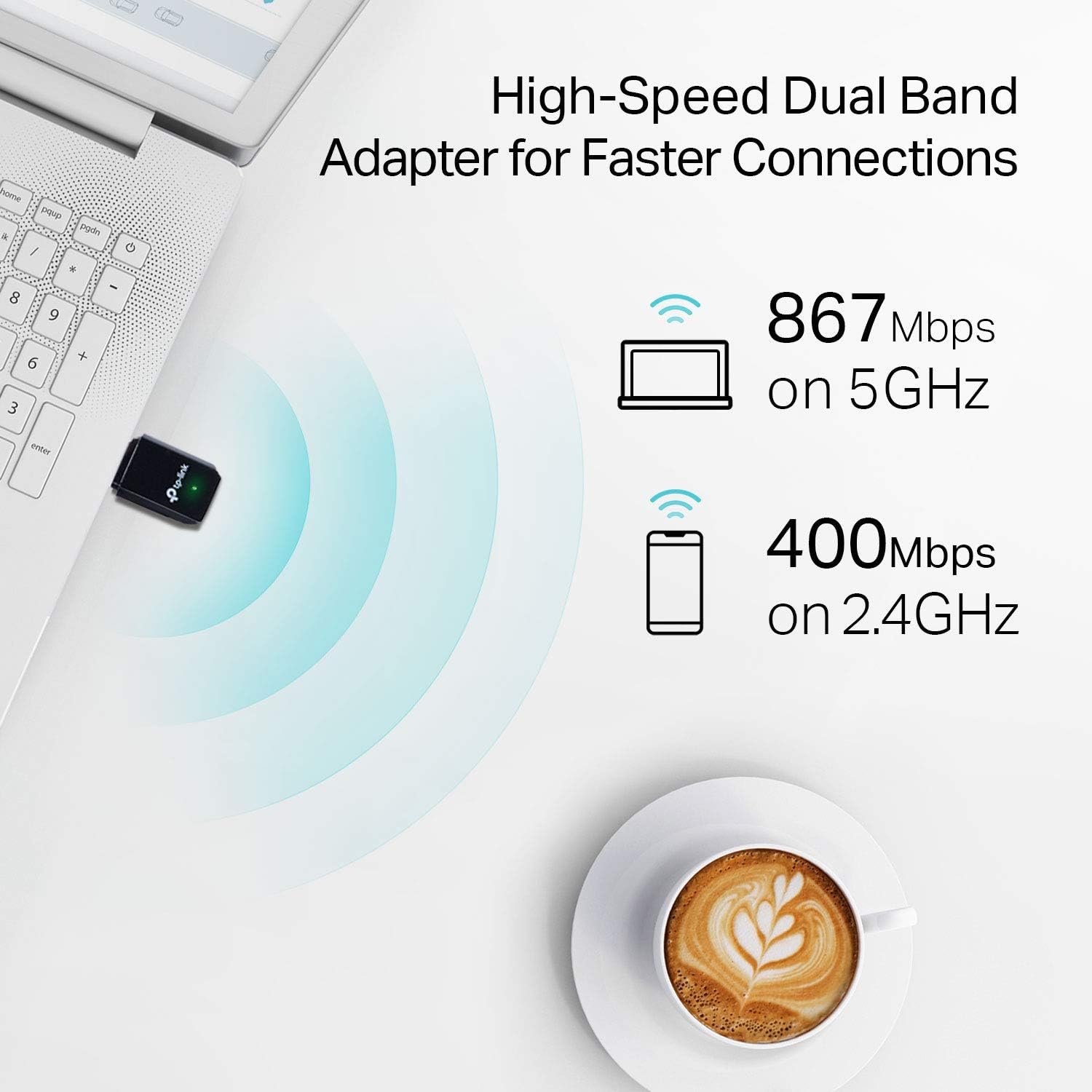 Thumbnail 1 de TP-Link AC1300 USB WiFi Adapter ⚡