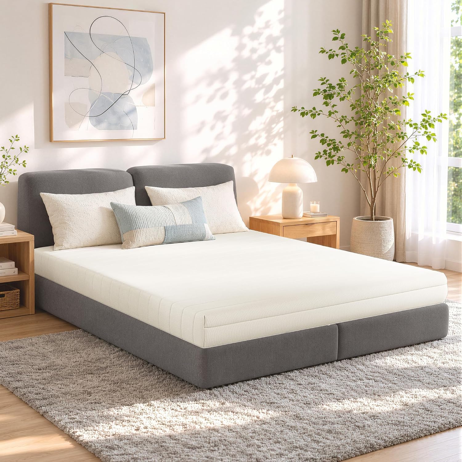 NAPSIE Matratze 140x200 Mittelfest 16 cm – 7-Zonen Kaltschaum mit waschbarem Bezug