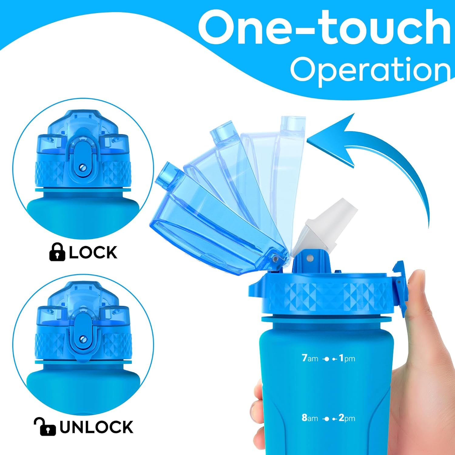 Thumbnail 2 de OLDLEY 450ml kids water bottle