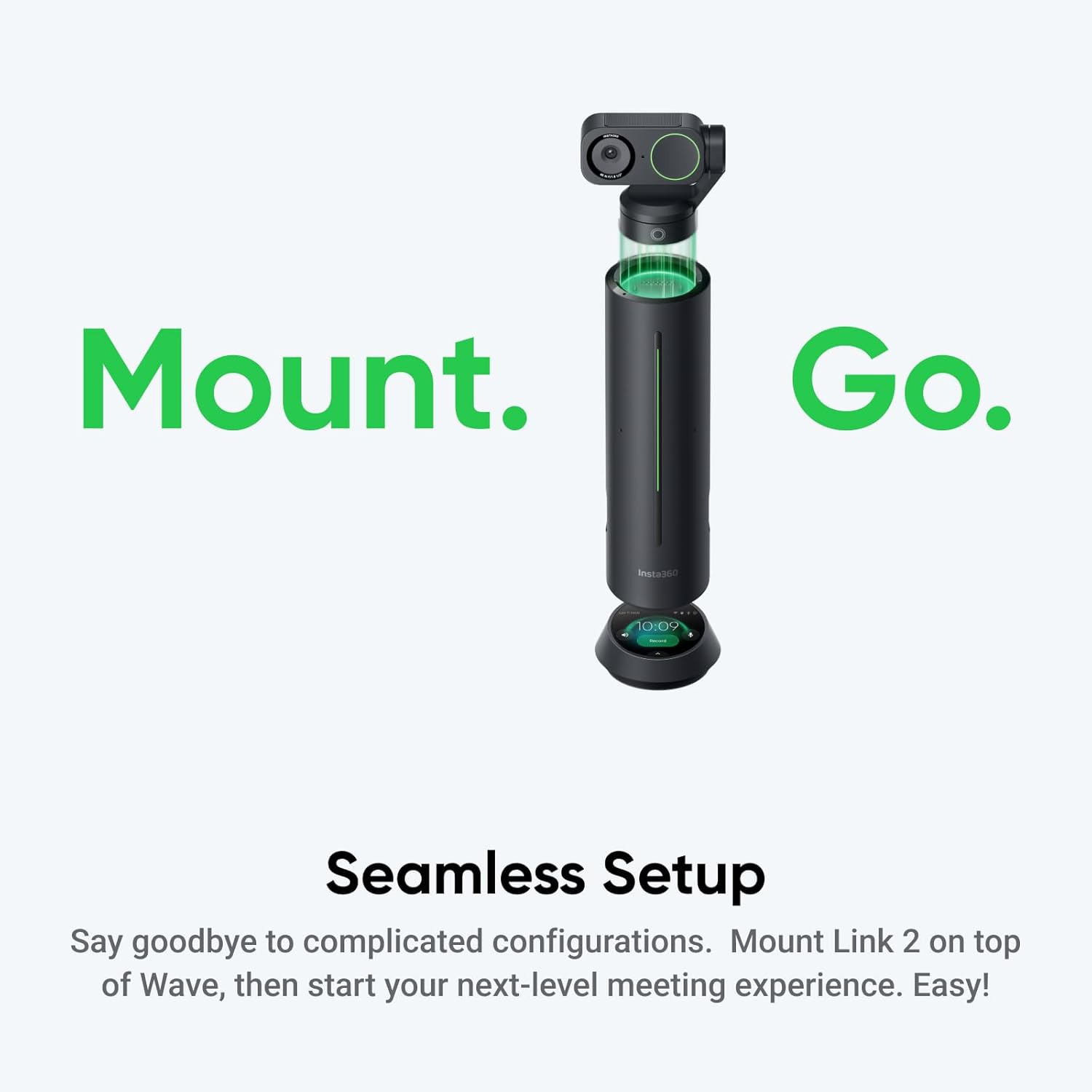 Thumbnail 6 de Insta360 WaveLink Bundle (Graphite Black) AI speakerphone with AI transcription & 32GB storage