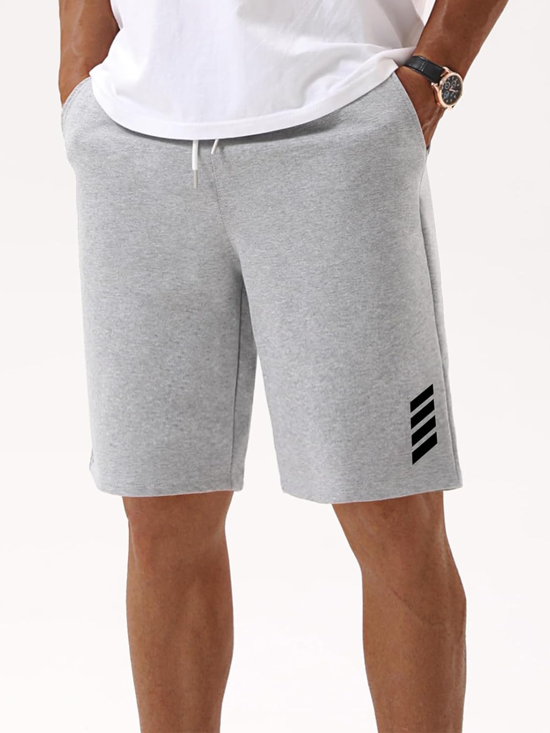 Thumbnail 2 de Vortewind Kurze Hosen Herren Sweatshorts – bequem, vielseitig und alltagstauglich