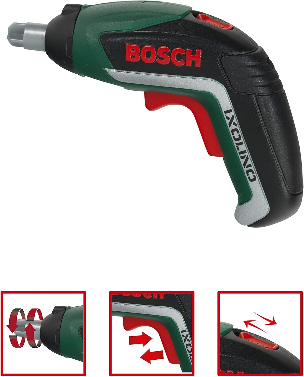 Detalle de Theo Klein 8396 Coffret d’établi Bosch + IXOLINO II I pour jeux de construction – Mallette transformable et sets d’outils inclus