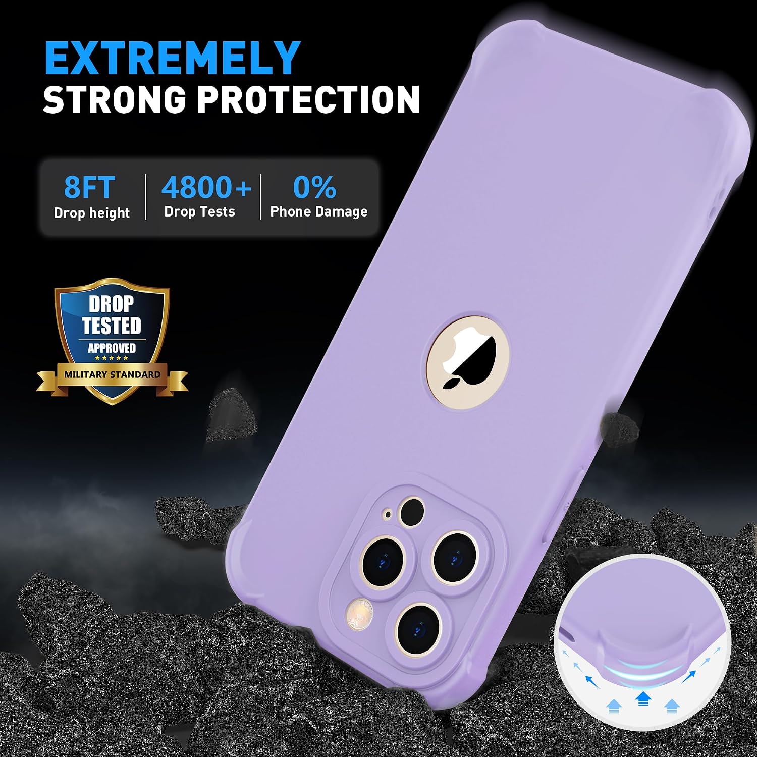 Thumbnail 4 de ORETECH iPhone 13 Pro Max Case Lilac