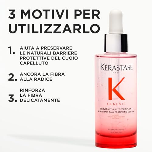 Thumbnail 9 de Kérastase Genesis Siero Fortificante Anti-Caduta – Trattamento senza risciacquo, 90 ml