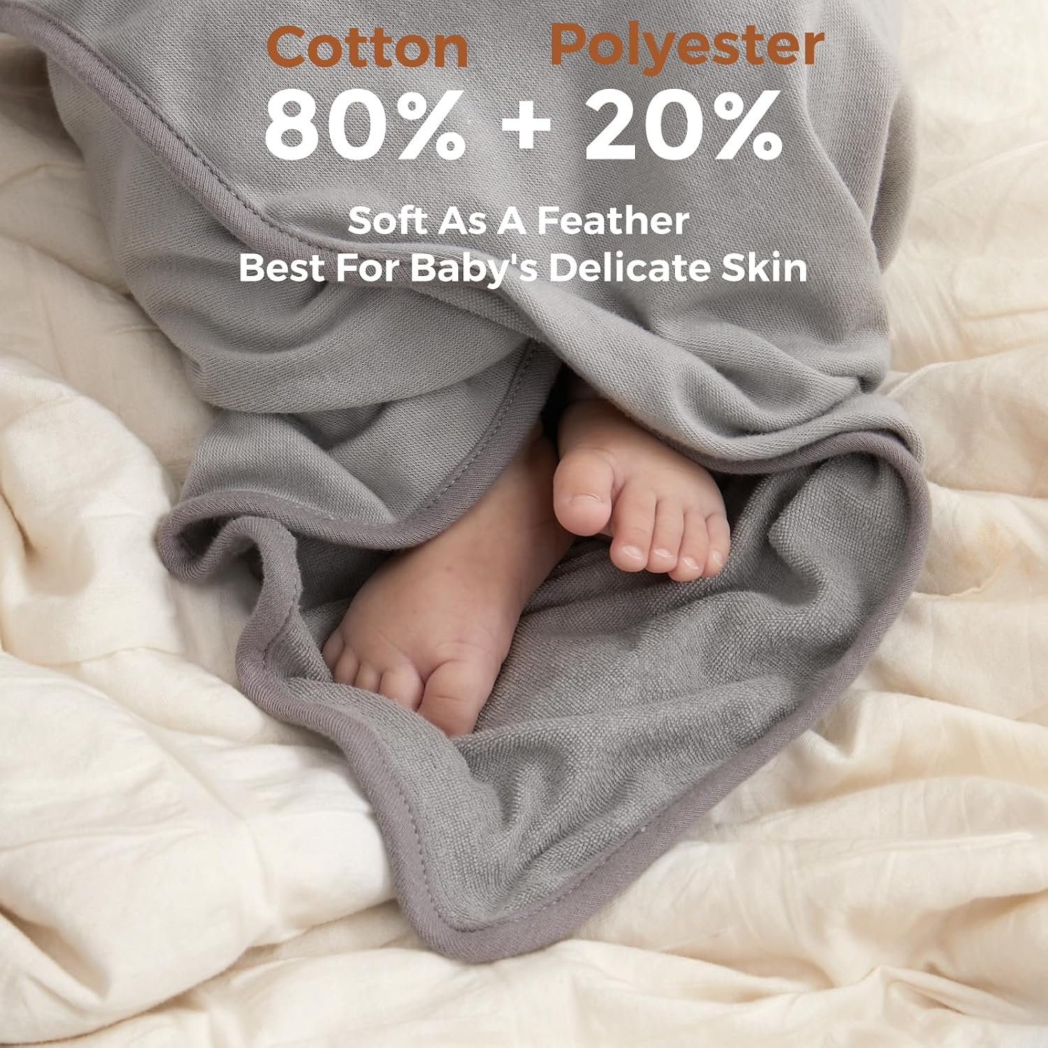Detalle de Momcozy Baby Towel Set, 8-Piece