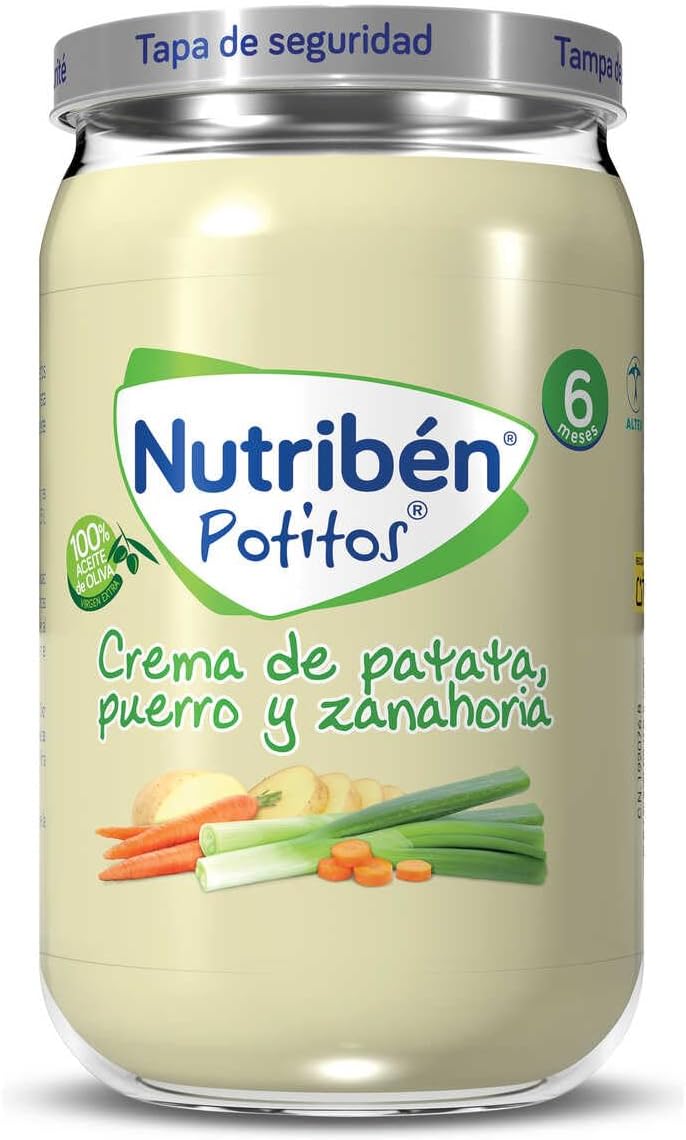 Detalle 2 de Nutribén Pack de Potitos Variados 🍏 - Caja de 24 unidades