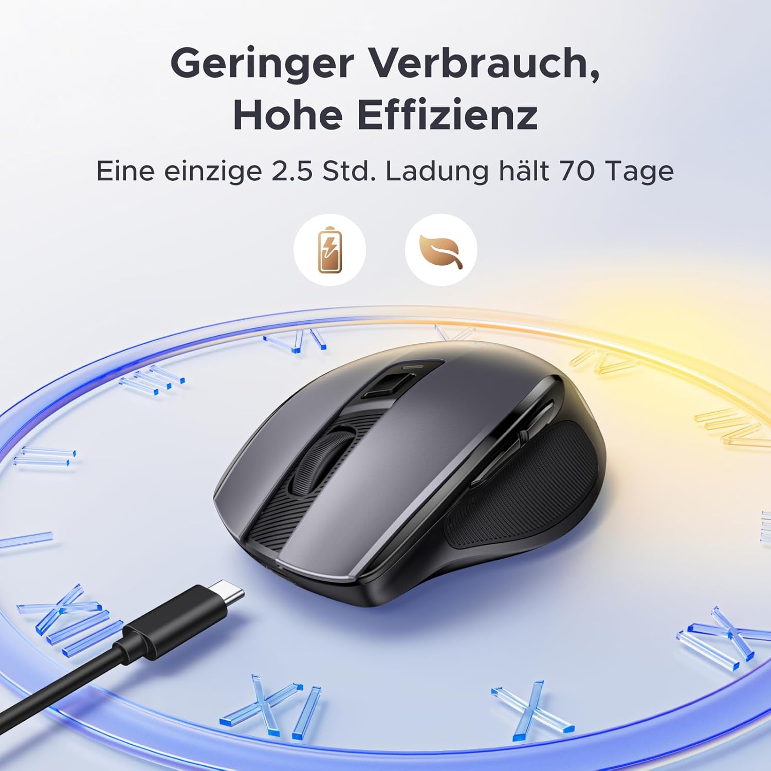 Thumbnail 1 de UGREEN 2.4G & Bluetooth Maus 4000 DPI
