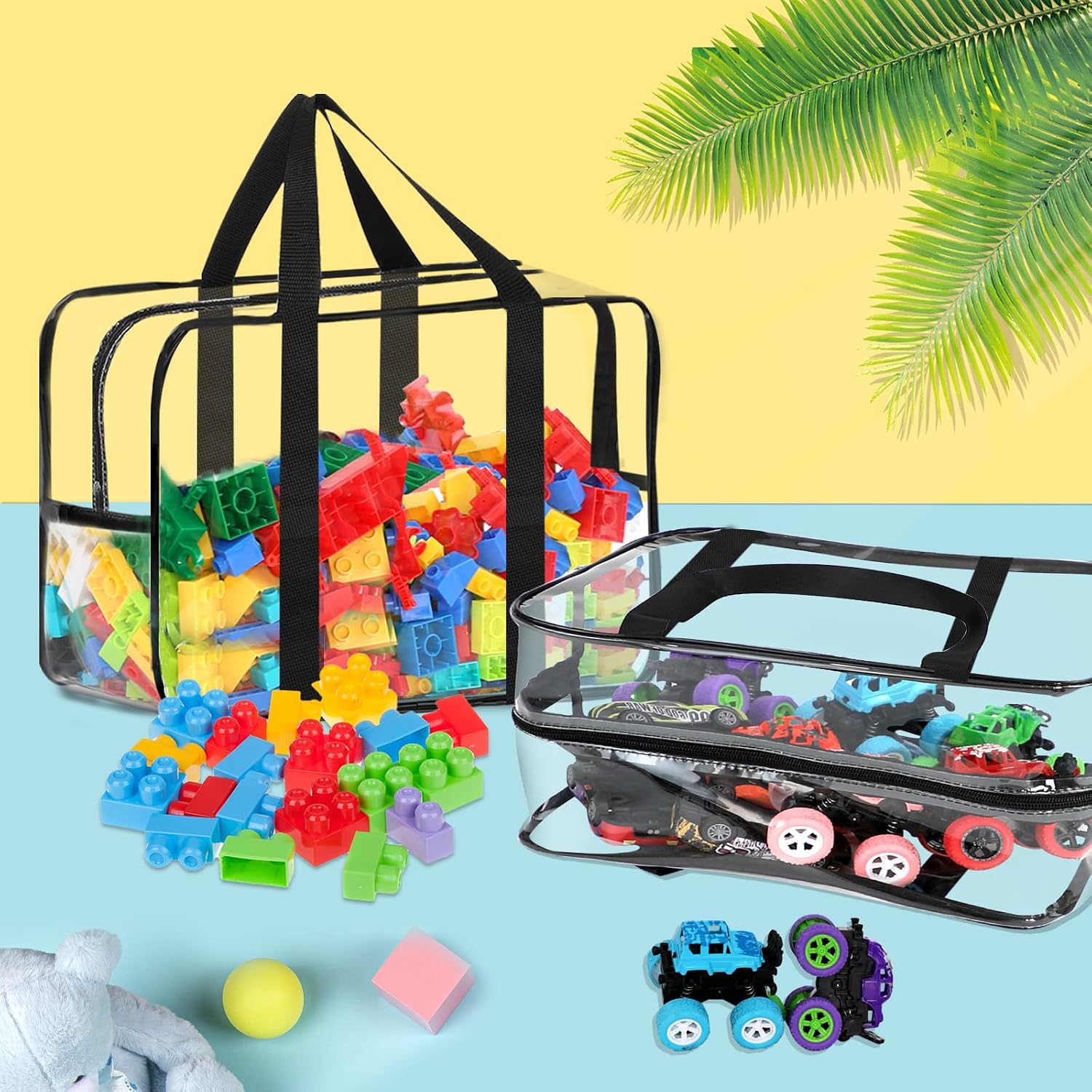 Detalle 2 de XXL Toy Storage Bags 16.5×11.8×6.8In