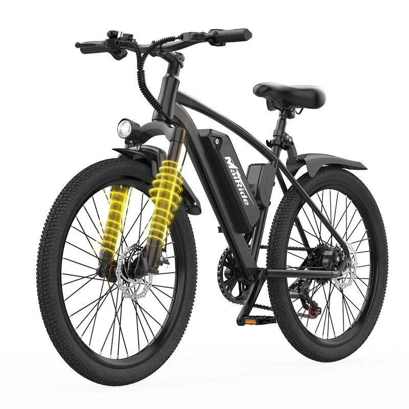 Detalle de aairsk bicicleta eléctrica Q7