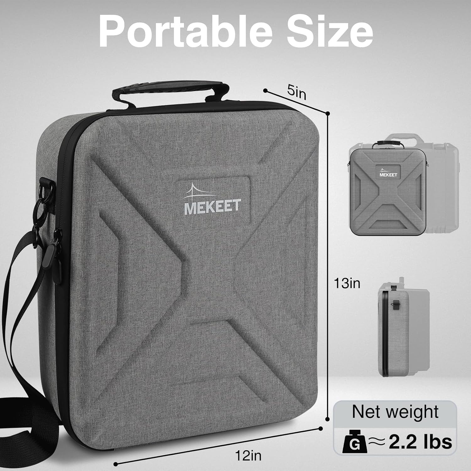 Thumbnail 5 de MEKEET Starlink Mini Case: Ultra-Light, All-in-One Travel Case for Starlink Mini