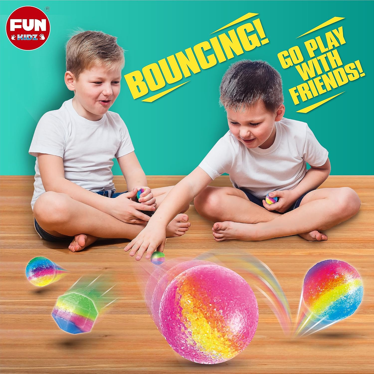 Detalle de FunKidz Big Bouncy Ball Kit for Kids DIY Kit 🎈