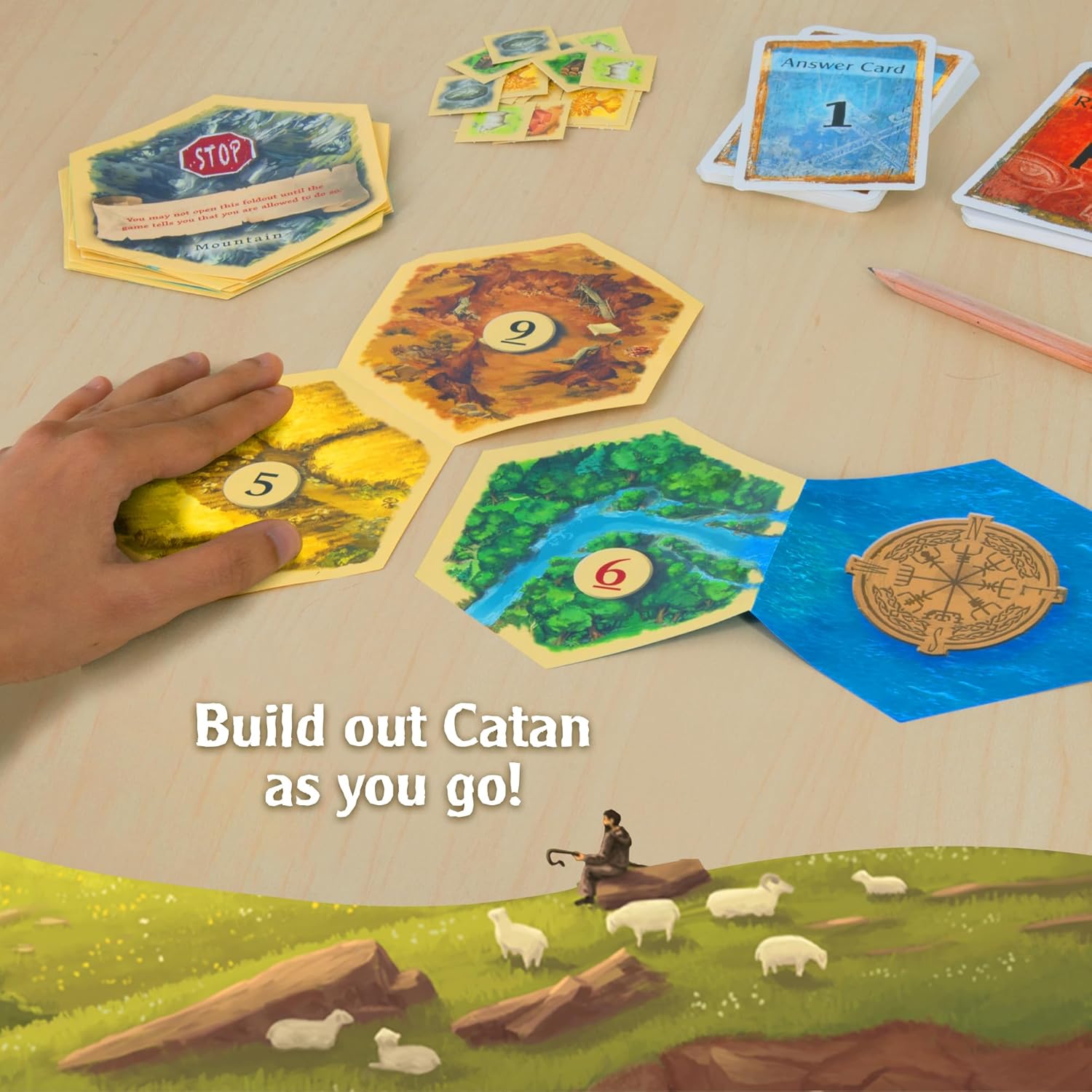 Detalle 2 de Kosmos EXIT Adventures on Catan escape 1-4 🎲