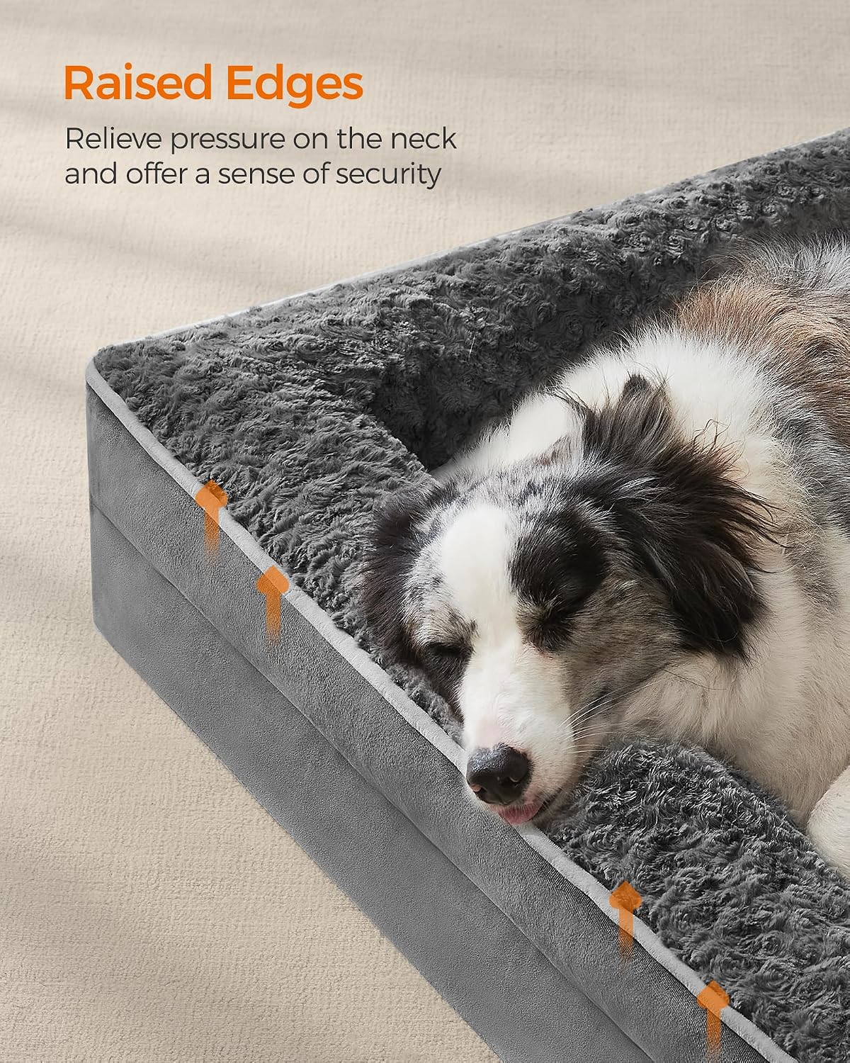 Detalle de Feandrea Orthopedic Dog Bed Memory Foam