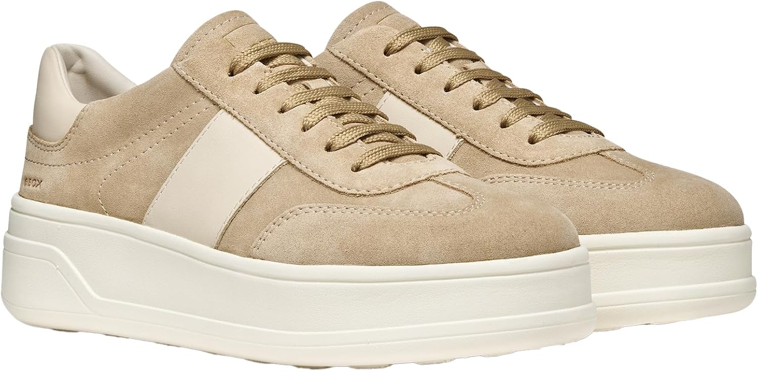 Detalle de Geox D Spherica Ecub-2 A: Scarpe da ginnastica Donna, leggerezza e comfort quotidiano