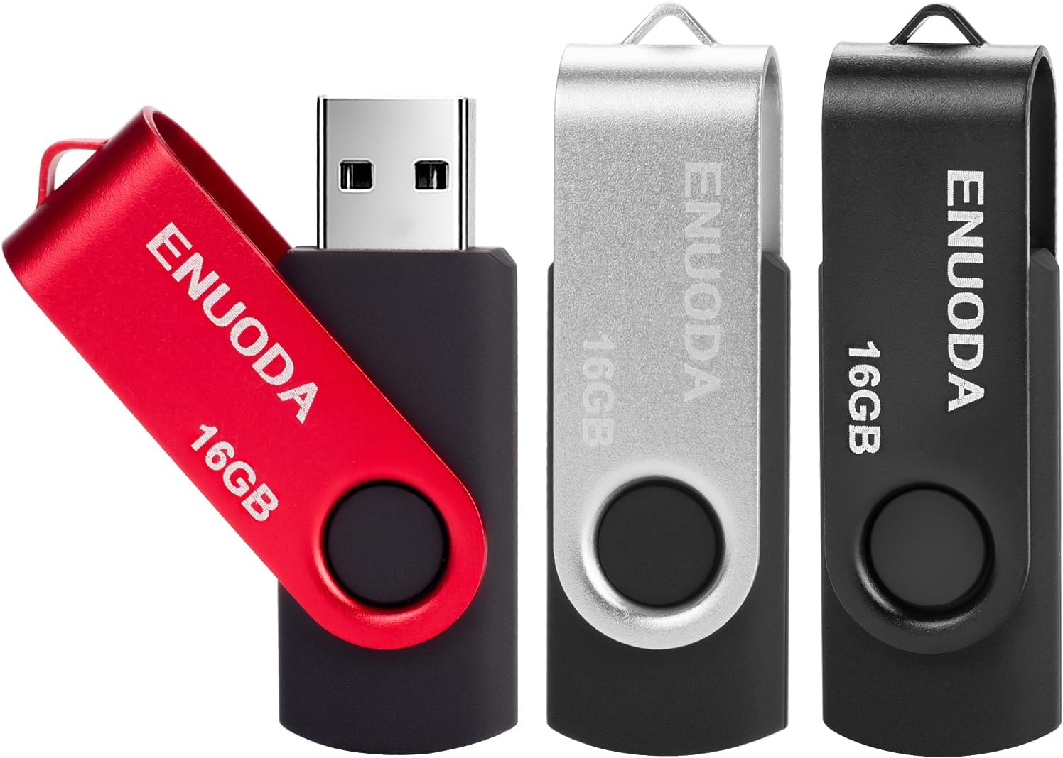 Detalle de ENUODA Clé USB 32 Go – Clef USB 2.0 Bleu avec LED, mini et fiable