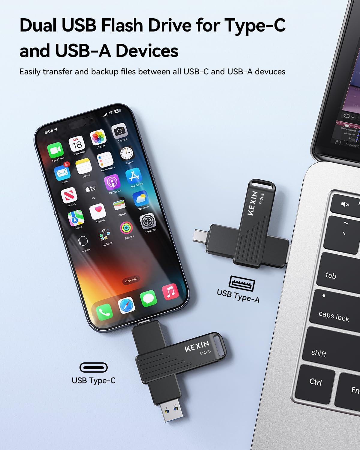 Detalle de KEXIN USB Flash Drive 512GB