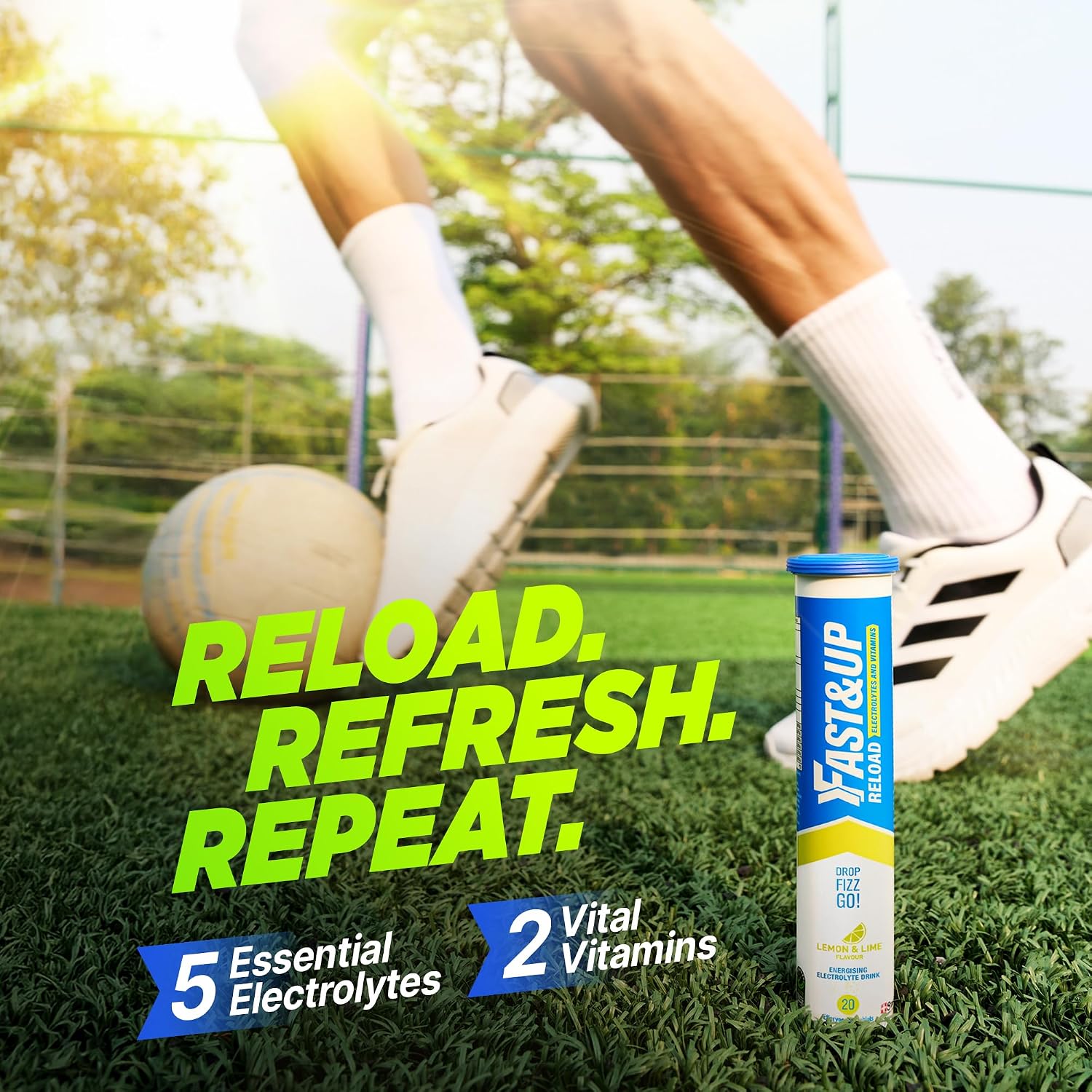 Thumbnail 1 de Fast&Up Reload Electrolyte Tablets 20 tablets 💊